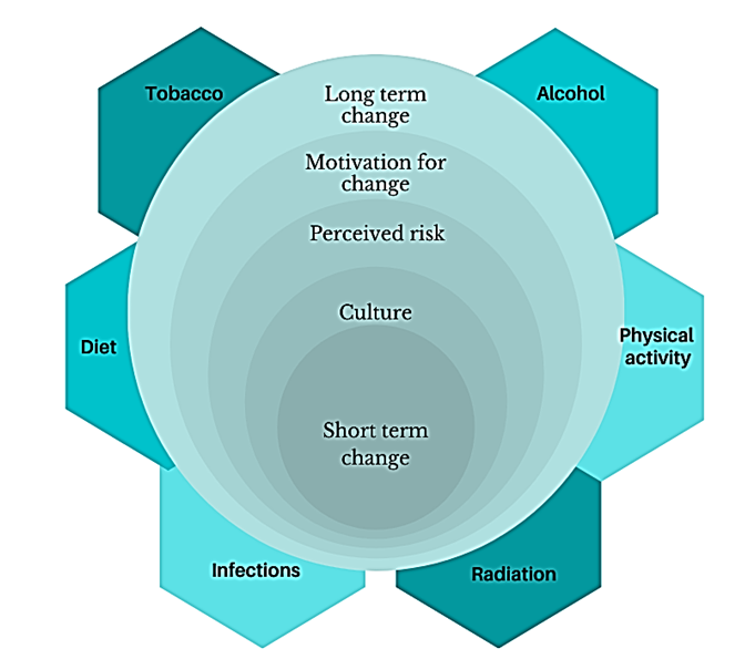 Estrategias de prevención del cáncer y factores que influencian los cambios a largo plazo